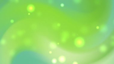 Soyut tasarım sunumları için mükemmel ışıklandırmaları olan yeşil ve mavi arkaplan sosyal medya gönderileri ve doğa temalı projeler