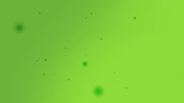 Yeşil soyut arka plan yumuşak bulanık gradyan ve koyu yüzen bokeh parçacıkları doğa teması için idealdir çevre dostu markalaşma refah kavramları ve taze organik tasarımlar