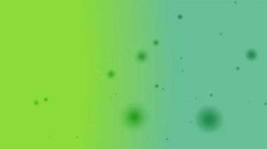 Çevre dostu markalaştırma zenginliği temaları dijital sanat ve etkinlikler ve pazarlama için modern tasarım kavramları için mükemmel yumuşak bulanık bokeh parçacıkları ile yeşil ve yeşil renk gradyan soyut arka plan