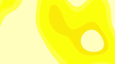 Modern tasarımlar için eğri çizgileri olan soyut sarı arkaplan sosyal medya grafikleri ambalajlı web afişleri resim resimleri ve sunumlar