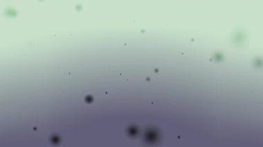 Estetik yeşil ve koyu mavi gradyan yüzen bulanık parçacıklar gizemli ve rüya gibi bir görünüm yaratıyor dijital sanat zarif tasarımları ve fütüristik markalaşma için mükemmel