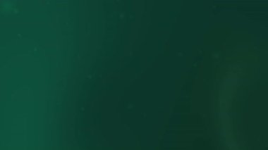 Koyu yeşil arkaplan, minimalist bir duvar kağıdı afişi veya markalaşma materyalleri için kurumsal tasarım unsuru olarak uygun ışık lekeleri ile