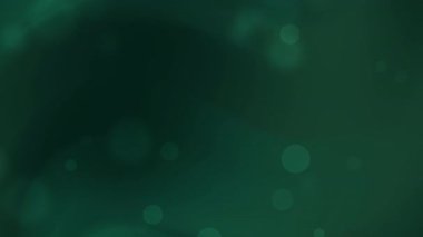Koyu yeşil soyut arka plan yumuşak bokeh ışıkları ve akıcı dalgalar lüks tasarım dijital sanat için mükemmel St Patrick Günü ve zarif sunumlar