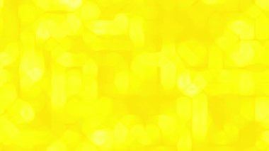 Yumuşak geometrik şekillere ve ışık yansımalarına sahip parlak sarı soyut arkaplan Yeni Yıl Diwali ya da sıcak bir parıltı gerektiren yaratıcı tasarım projeleri gibi şenlikli kutlamalar için mükemmel