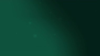 Pürüzsüz bir gradyan ve parlayan ışık parçacıkları ile estetik koyu yeşil arka plan. Lüks markalaştırma için ideal bayram kutlamaları dijital sanat eserleri ve modern yaratıcı projeler.