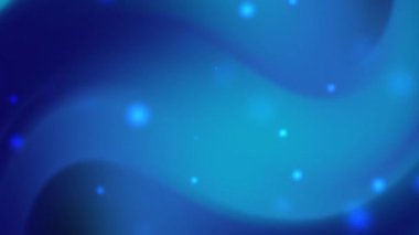 Mavi, sakin bir arka planda soluklaşır, dikkat çekmek için uygun beyaz noktalar, meditasyon rahatlığı, tasarımlarda barışçıl kavramlar.