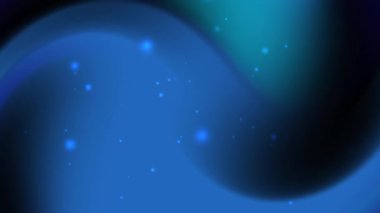 Modern tasarım web siteleri afişleri ve sosyal medya grafikleri için uygun siyah gradyan ve beneklere sahip mavi deniz mavisi soyut arkaplan