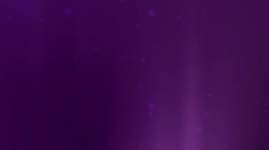 Koyu mor soyut arkaplan, yumuşak parlak ışık ve yüzen parçacıklar lüks tasarım için mükemmel yeni yıl kutlamaları ve zarif grafik projeleri.