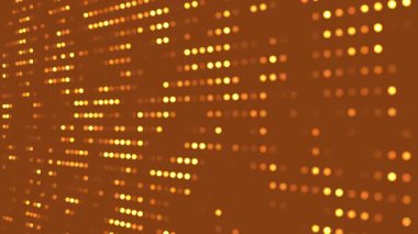 Web tasarımı sosyal medya grafikleri sunumları ürün ambalajları ve tanıtım materyalleri için mükemmel olan altın çemberlerin dijital soyut arkaplanı