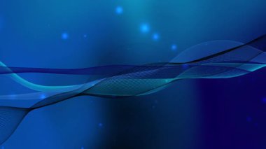 soyut mavi solgunluk arkaplanı pürüzsüz akış çizgileri ve parlayan parçacıklar teknoloji işi ve geleceksel tasarımlar için idealdir dijital sanat eserleri ve olay görselleri için mükemmeldir