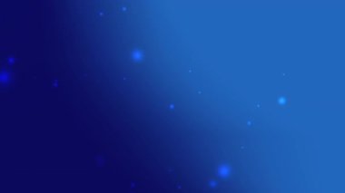 Parlayan ışık parçacıkları ile canlı mavi gök mavisi gradyan dijital tasarım kutlamaları için mükemmel fütürist temalar ve zarif iş sunumları