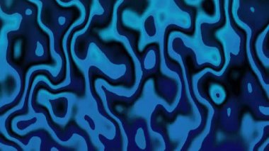 Modern tasarımlar için uygun mavi ve siyah dalgalı çizgilerin soyut arkaplanı teknoloji kavramları web arkaplanları ve dijital sanat projeleri