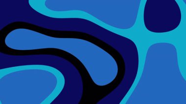 Soyut mavi solgunluk, koyu ve açık mavi tonlarda akışkan şekiller, iş teknolojisi ve yeni yıl ve kurumsal kutlamalar gibi şenlik tasarımları için mükemmel.