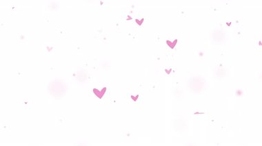 Sevgililer Günü için uygun alfa kanalında Pembe Aşk Parçacığı Kaplaması ya da romantik bir dokunuşa ya da neşeli bir elemente ihtiyaç duyan aşk temalı tasarımlar