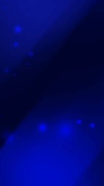 Soyut Mavi Neon Parlayan Işık dikey Arkaplanı Yumuşak Bokeh Efekti