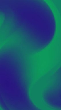 Yeşil ve mavi gradyan soyut bir dijital arka plan akış şablonu yaratır. Dünya Günü promosyonları ya da organik eğri elementleri olan modern olay görselleri için idealdir.