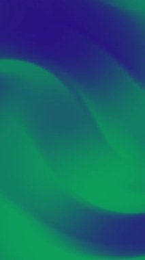 Zümrüt yeşili ve derin lacivert renkler dikey soyut arka plan modern tasarımlar veya bayram veya Global Tech etkinlikleri gibi şenlikli kutlamalar için ideal akışkan hareketler içerir.