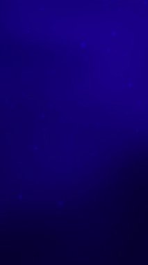 Koyu mavi soyut arka plan, parlak yıldızlı elementler ve yumuşak gradyanlar, kozmik olay temaları bilim günü görselleri ya da fütüristik poster tasarımları için mükemmeldir.