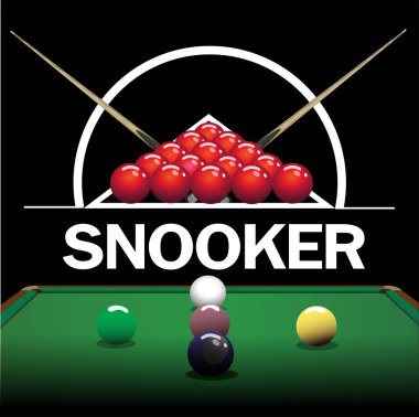 Genel yarışmalarda reklam amaçlı Snooker logosu.