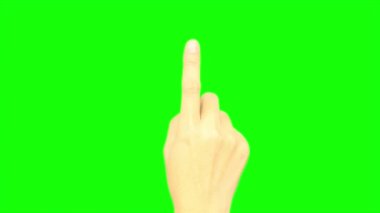 Yeşil ekran, el, yeşil el ekranı 