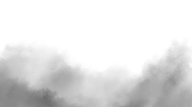 Beyaz arkaplanda sigara, duman arka planı, siyah beyaz arkaplan 