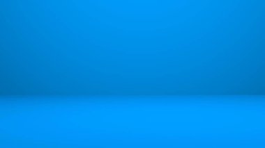 Soyut mavi eğimli oda arkaplan tasarımı 