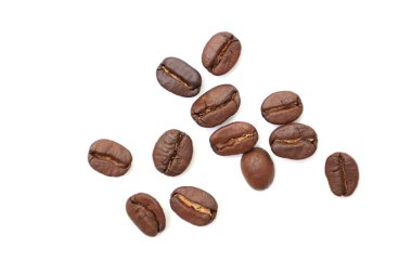 Kavrulmuş kahve çekirdekleri, kahverengi kahve çekirdekleri