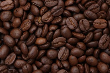 Kavrulmuş kahve çekirdekleri, kahverengi kahve çekirdekleri