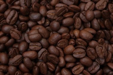 Fasulye kahvesi, kavrulmuş kahve çekirdekleri. 