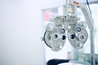 Phoropter göz testi, hastanelerdeki hastalar için göz ölçüm ekipmanı, göz muayenesi Phoropter kırıcı. 