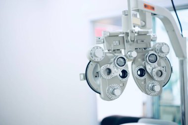 Phoropter göz testi, hastanelerdeki hastalar için göz ölçüm ekipmanı, göz muayenesi Phoropter kırıcı. 