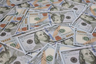 Para dolarlarının kapanması, para dolarlarının üst görünümü. 