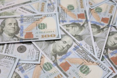 Para dolarlarının kapanması, para dolarlarının üst görünümü. 