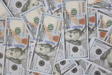 Para dolarlarının kapanması, para dolarlarının üst görünümü. 