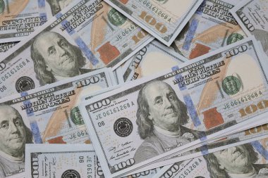Para dolarlarının kapanması, para dolarlarının üst görünümü. 