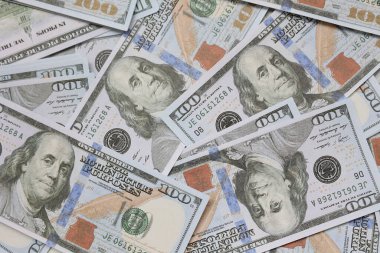 Para dolarlarının kapanması, para dolarlarının üst görünümü. 