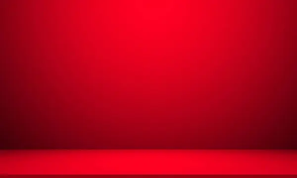 Leere Rote Raum Hintergrund Design — Stockfoto