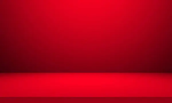 Leere Rote Raum Hintergrund Design — Stockfoto