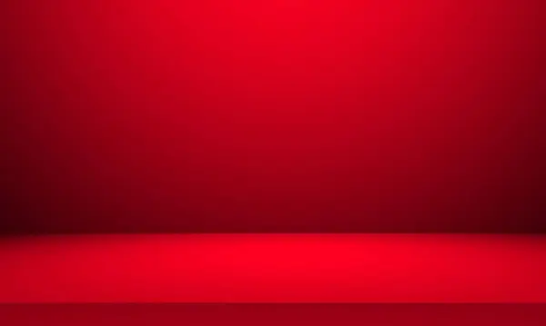 Дизайн Фона Пустой Красной Комнаты — стоковое фото