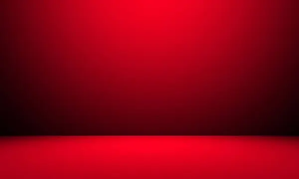 Дизайн Фона Пустой Красной Комнаты — стоковое фото