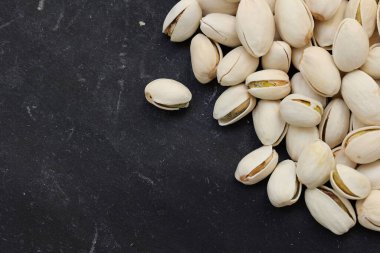 Fıstık tohumları arka planı, fıstıklı fıstıklar. 