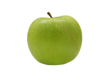 Yeşil elma meyvesi izole edilmiş, elma meyvesi izole edilmiş. 