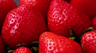 Çilek meyvesi, olgun çilek. 