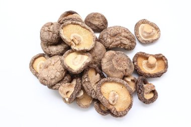 Beyaz Arkaplanda İzole edilmiş Mantar 