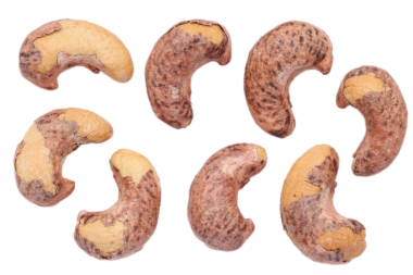 Ceviz fıstığı beyaz, fındık yiyeceği izole edilmiş. 