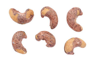 Ceviz fıstığı beyaz, fındık yiyeceği izole edilmiş. 