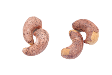 Ceviz fıstığı beyaz, fındık yiyeceği izole edilmiş. 