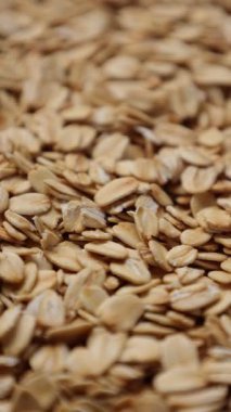 Yulaf, yulaf ezmesi, yulaf gevreği, taneler, yiyecekler. 