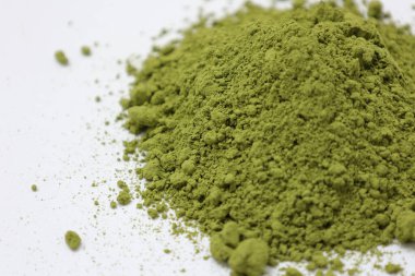 Yeşil çay, yeşil çay tozu. 