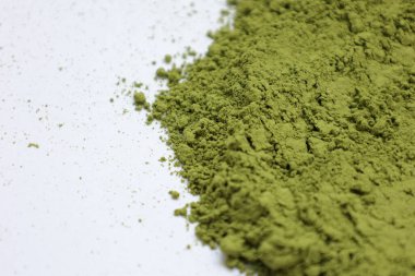 Yeşil çay, yeşil çay tozu. 